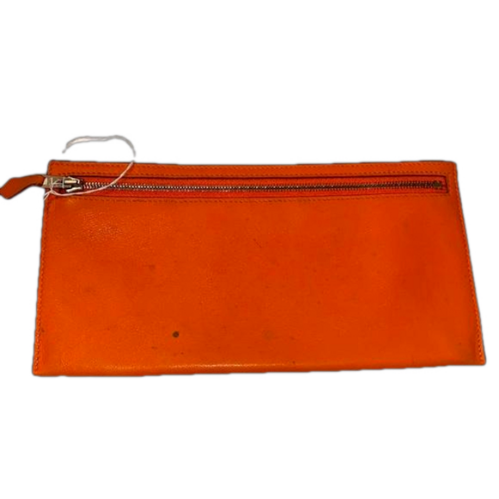 Hermès lamb leather pochette